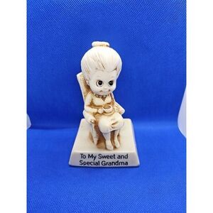 Vintage‎ R&W Berries CO's Figurine Sweet Special Grandma 1976 Made In USA 9066